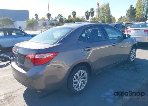 2017 Toyota Corolla Le z USA, uszkodzony, nr VIN 2T1BURHE2HC794485